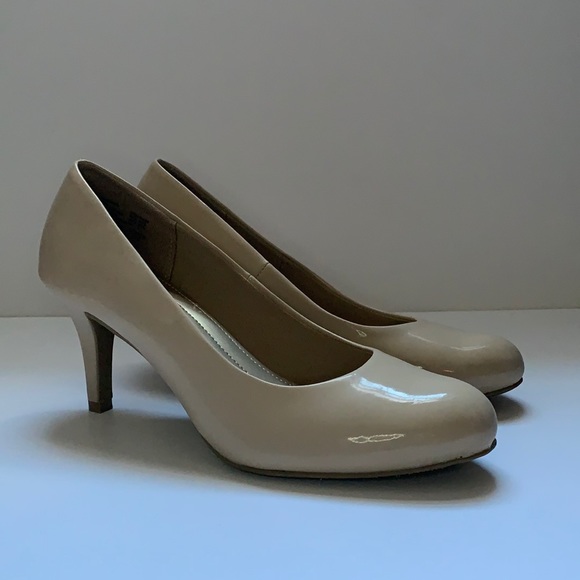 Comfort Plus Tan Beige Pumps